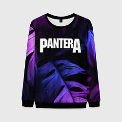 Мужской свитшот Pantera neon monstera