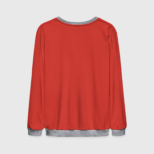 Мужской свитшот Panda samurai / 3D-Меланж – фото 2