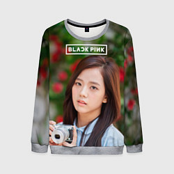 Свитшот мужской Blackpink Jisoo, цвет: 3D-меланж