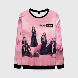 Свитшот мужской Blackpink poster, цвет: 3D-черный