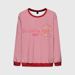 Свитшот мужской Barbenheimer PINK EDITION, цвет: 3D-красный