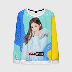 Свитшот мужской Blackpink winter style, цвет: 3D-белый