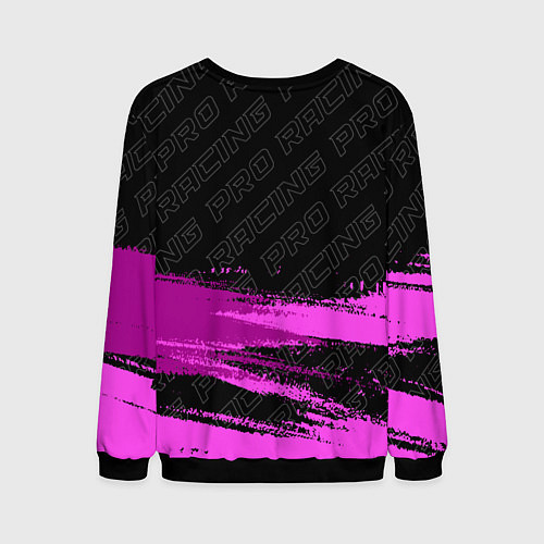 Мужской свитшот Fiat pro racing: символ сверху / 3D-Черный – фото 2