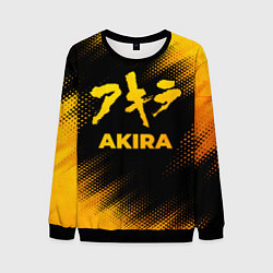 Свитшот мужской Akira - gold gradient, цвет: 3D-черный