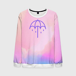 Свитшот мужской Bring Me The Horizon Umbrella, цвет: 3D-белый