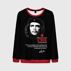 Свитшот мужской Che Guevara автограф, цвет: 3D-красный