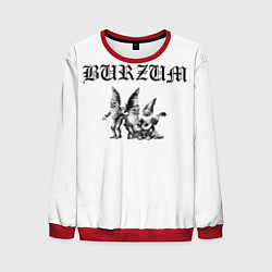 Свитшот мужской Burzum Gnoms Edition, цвет: 3D-красный