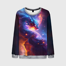 Свитшот мужской Туманность дракона, цвет: 3D-меланж