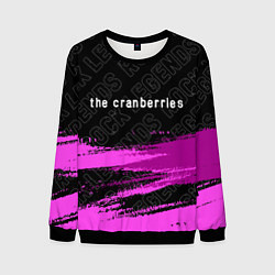 Мужской свитшот The Cranberries rock legends: символ сверху