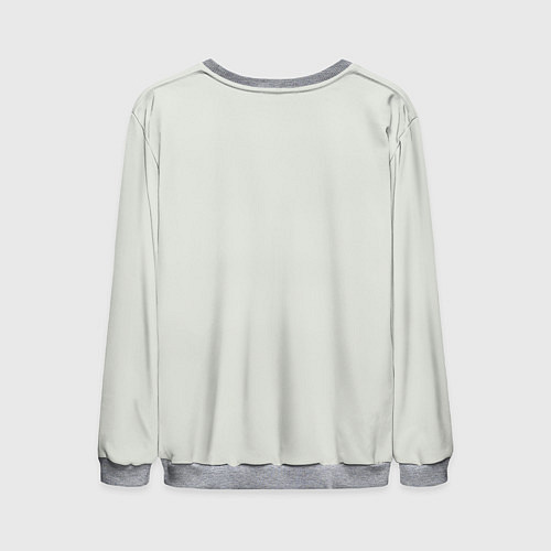 Мужской свитшот Красная панда на охоте / 3D-Меланж – фото 2