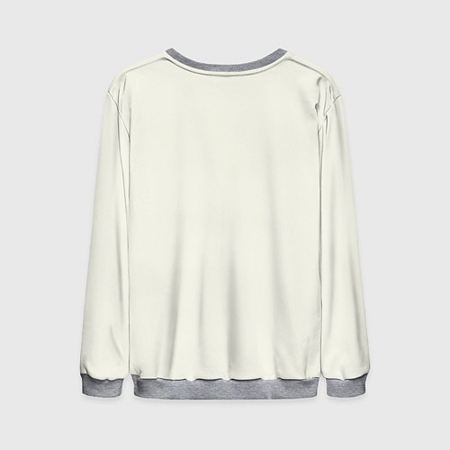 Мужской свитшот Новые Грибы - Яёй Кусама / 3D-Меланж – фото 2