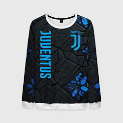 Свитшот мужской Juventus logo, цвет: 3D-белый