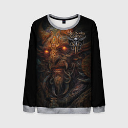 Мужской свитшот Baldurs Gate 3 logo demon