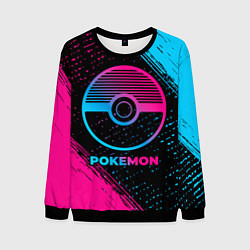 Мужской свитшот Pokemon - neon gradient