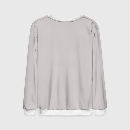 Мужской свитшот Волк на работе / 3D-Белый – фото 2