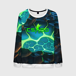 Мужской свитшот CSGO разлом неоновых плит