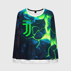 Мужской свитшот Juventus green neon