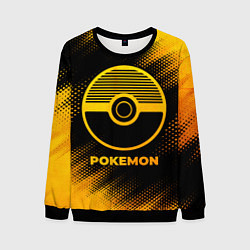 Мужской свитшот Pokemon - gold gradient