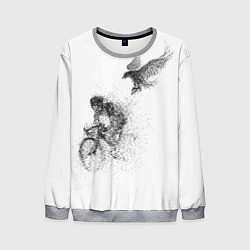 Свитшот мужской Скорость,моя стихия, цвет: 3D-меланж