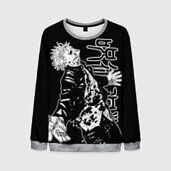 Мужской свитшот Сатору годжо - безумие