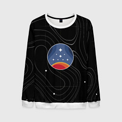 Свитшот мужской The Constellation, цвет: 3D-белый