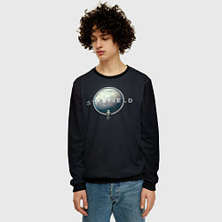 Свитшот мужской Starfield lost in spaсe, цвет: 3D-черный — фото 2