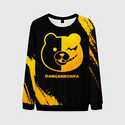 Мужской свитшот Danganronpa - gold gradient