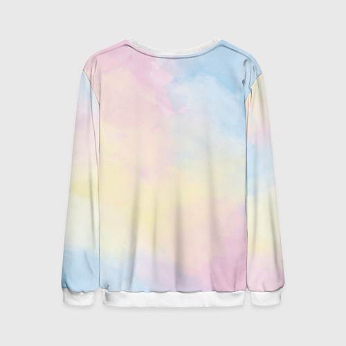 Мужской свитшот Tie dye из сериала убийства в одном здании / 3D-Белый – фото 2