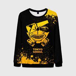 Мужской свитшот Tokyo Ghoul - gold gradient
