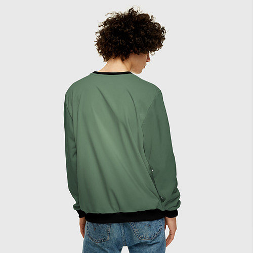 Мужской свитшот Шайлушай мем / 3D-Черный – фото 4