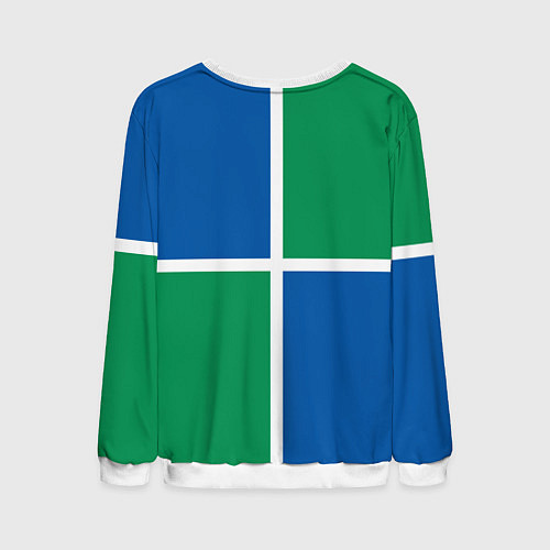 Мужской свитшот Самарские крылья советов / 3D-Белый – фото 2