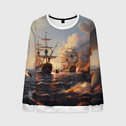 Мужской свитшот Морское сражение