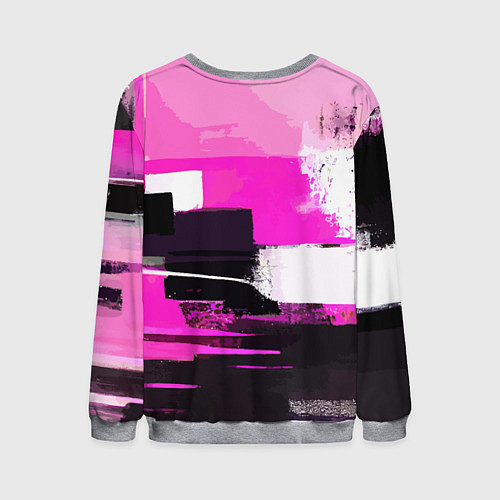 Мужской свитшот Black pink - girl-group - South Korea / 3D-Меланж – фото 2
