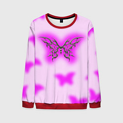Мужской свитшот Y2K purple butterfly