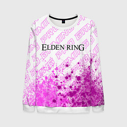 Свитшот мужской Elden Ring pro gaming посередине, цвет: 3D-белый