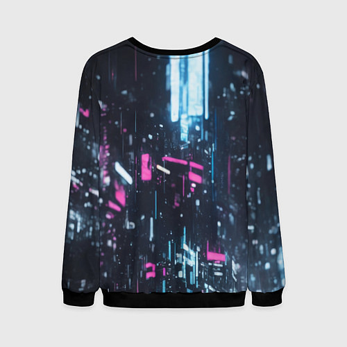 Мужской свитшот Смуглая девушка / 3D-Черный – фото 2