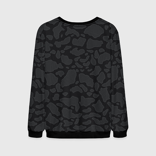 Мужской свитшот Форма ПСЖ 23-24 третья / 3D-Черный – фото 2