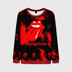 Свитшот мужской Rolling Stone rock, цвет: 3D-красный