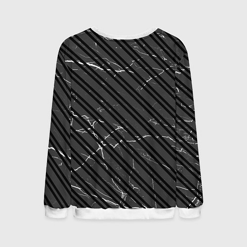 Мужской свитшот Адский рай - пустой Габимару / 3D-Белый – фото 2