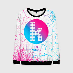 Мужской свитшот The Killers neon gradient style