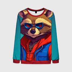 Мужской свитшот Енот от ai