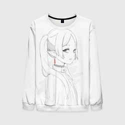 Мужской свитшот Фрирен - карандашный набросок