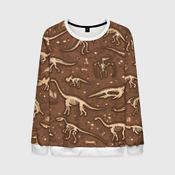 Мужской свитшот Dinosaurs bones