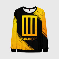 Мужской свитшот Paramore - gold gradient