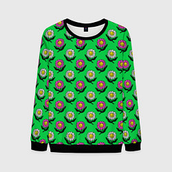 Мужской свитшот Цветут цветы