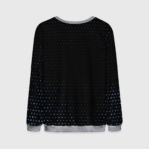 Мужской свитшот Звездное небо будущего / 3D-Меланж – фото 2