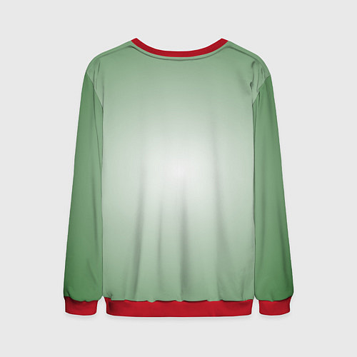 Мужской свитшот Я люблю Байкал / 3D-Красный – фото 2