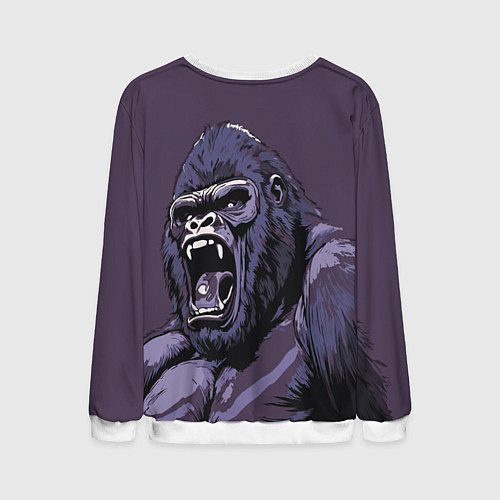 Мужской свитшот Lord of the Jungle / 3D-Белый – фото 2