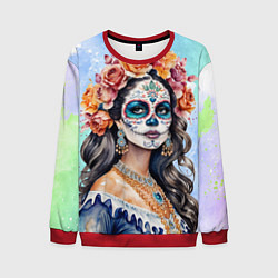 Мужской свитшот Катрина калавера санта муерте