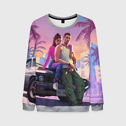 Мужской свитшот Jason & Lucia - GTA 6 official art
